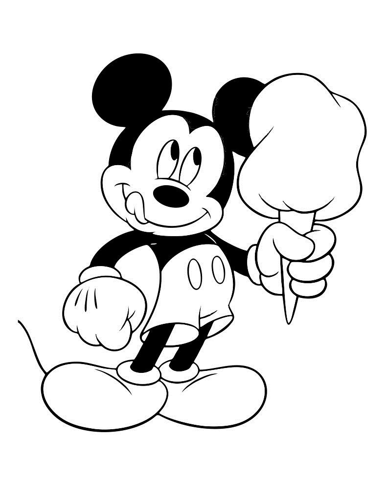 Printable Pictures Of Mickey Mouse