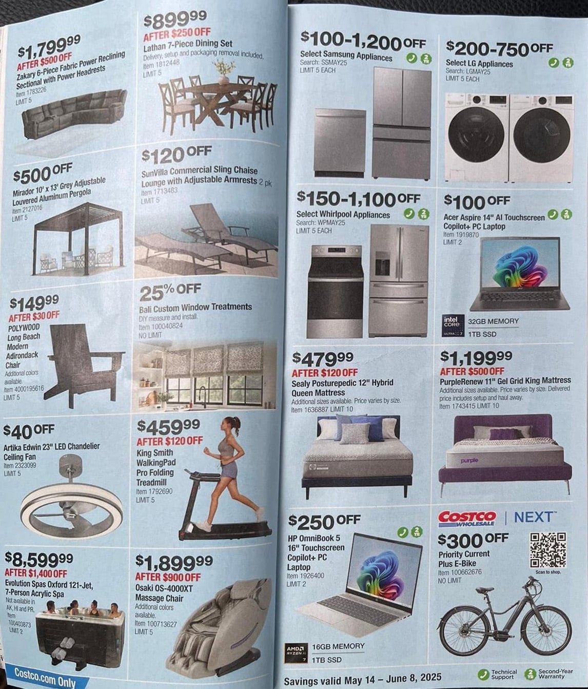 Costco Coupon Book May 2025