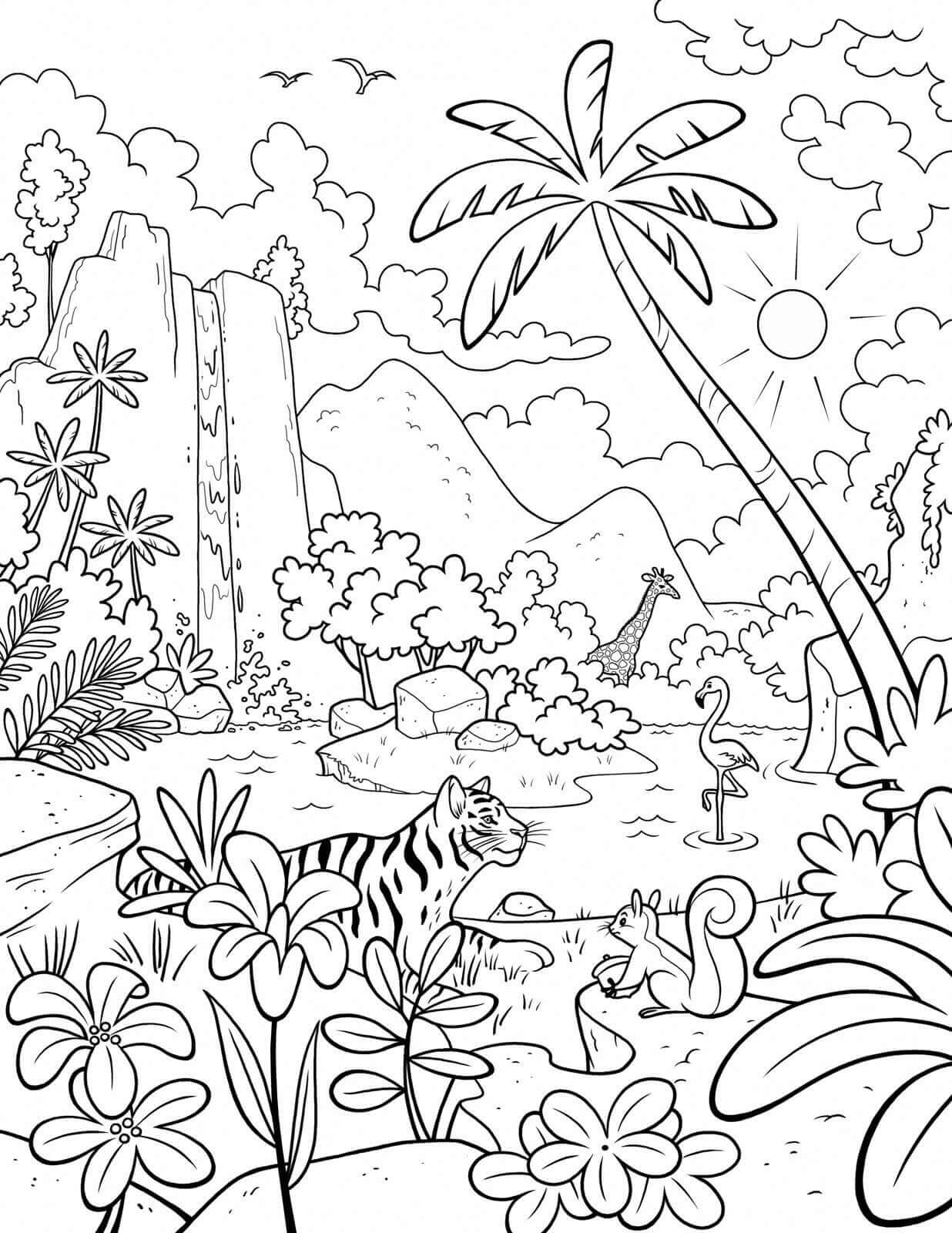 Creation Coloring Pages Printable Coloring Pages FREE