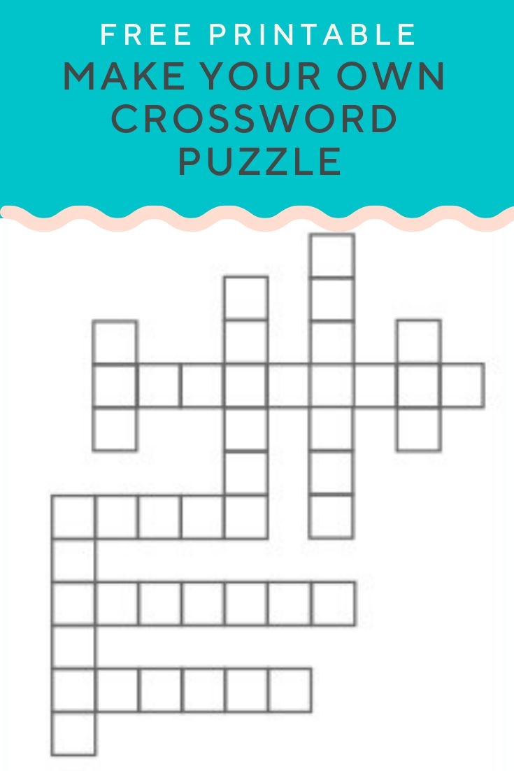 Make A Printable Crossword Puzzle