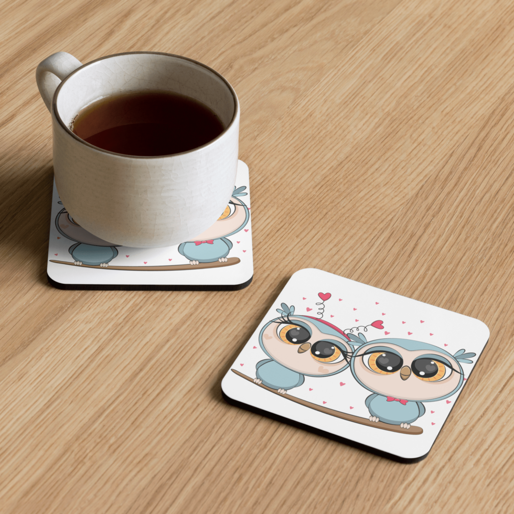 Cute Owl Coaster Grab N Gift