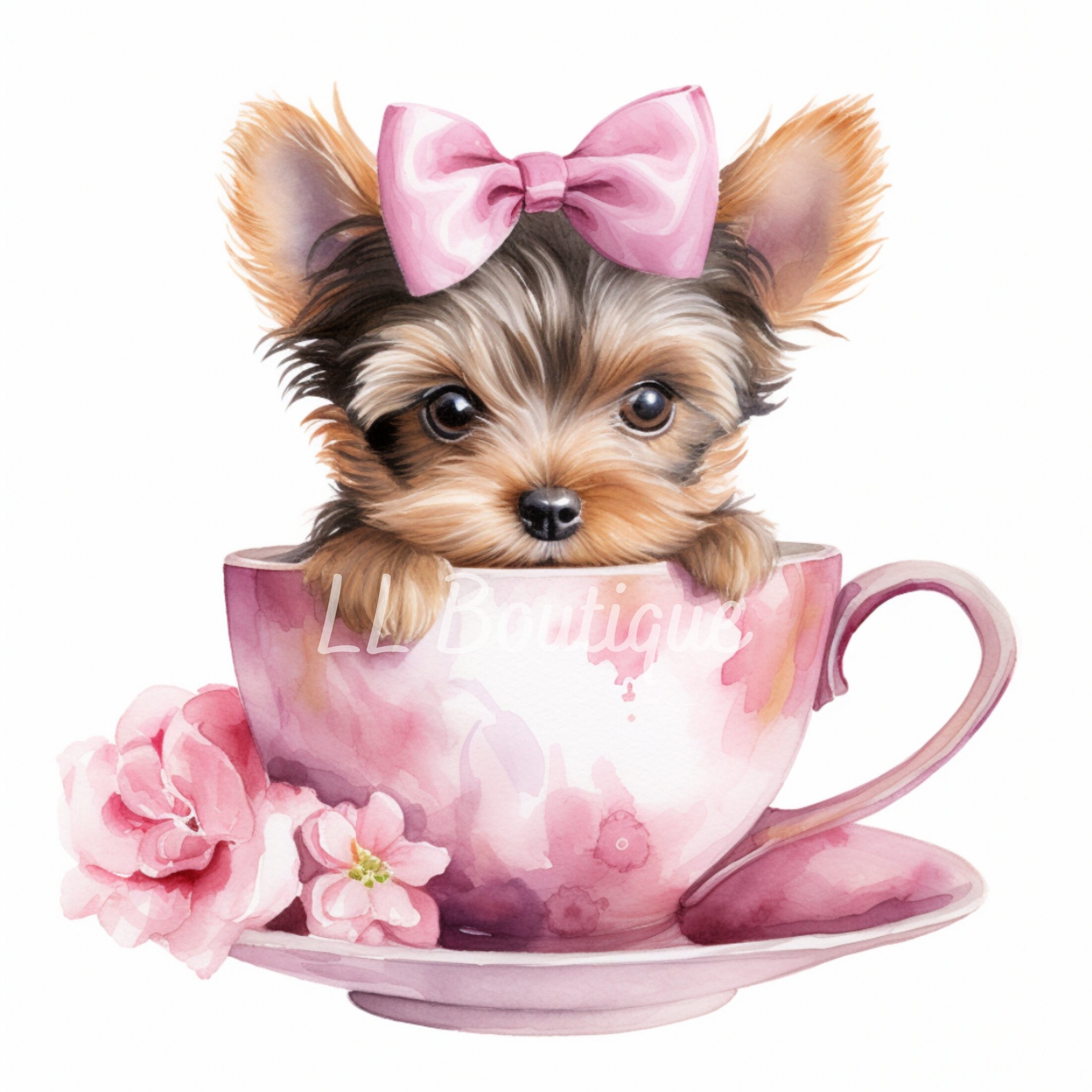 Printable Photo Of Yorkie Puppy