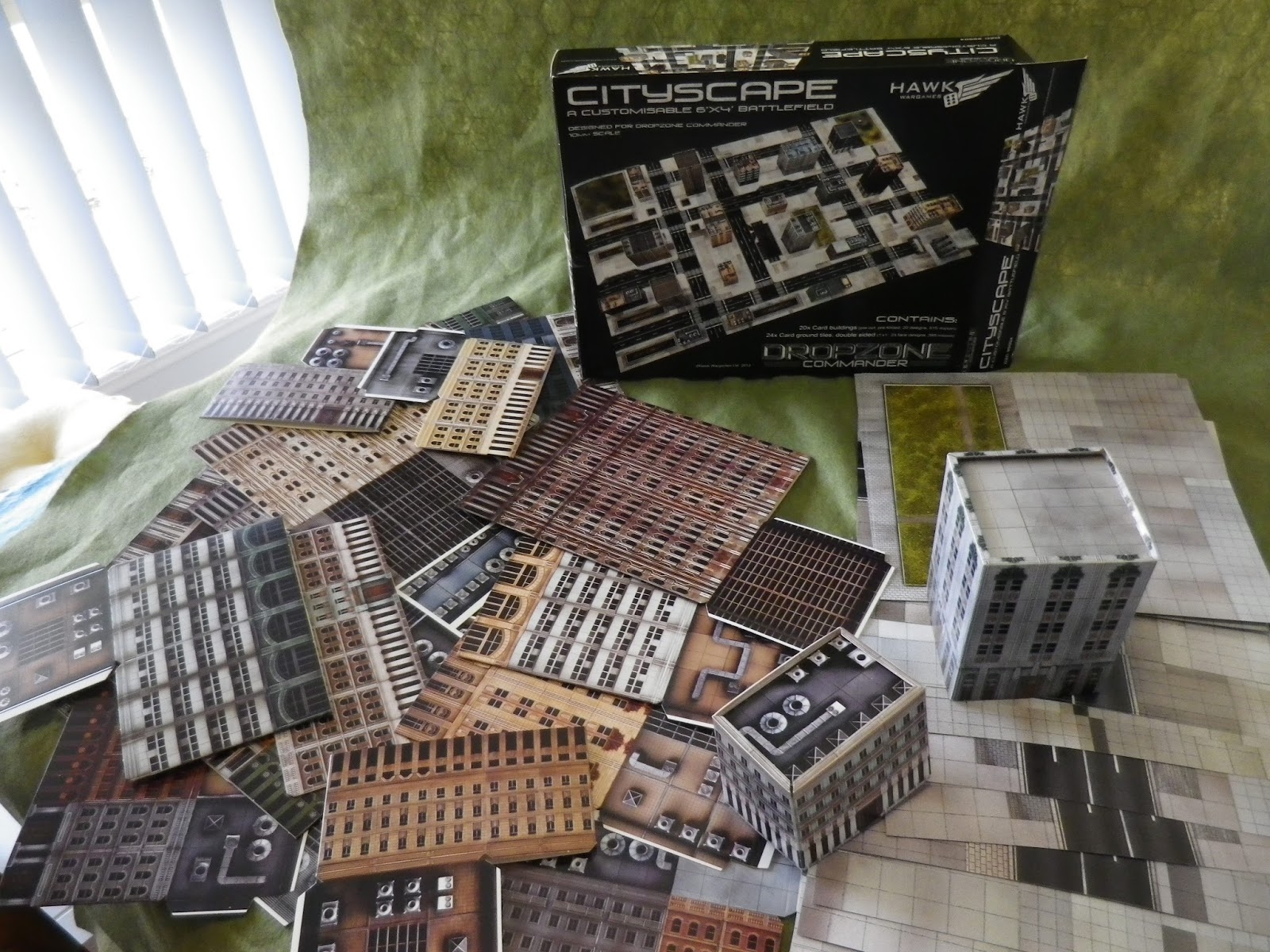 Delta Vector Cheap Cardboard Wargames Terrain For 10mm 15mm Modern Sci Fi Dropzone Commander