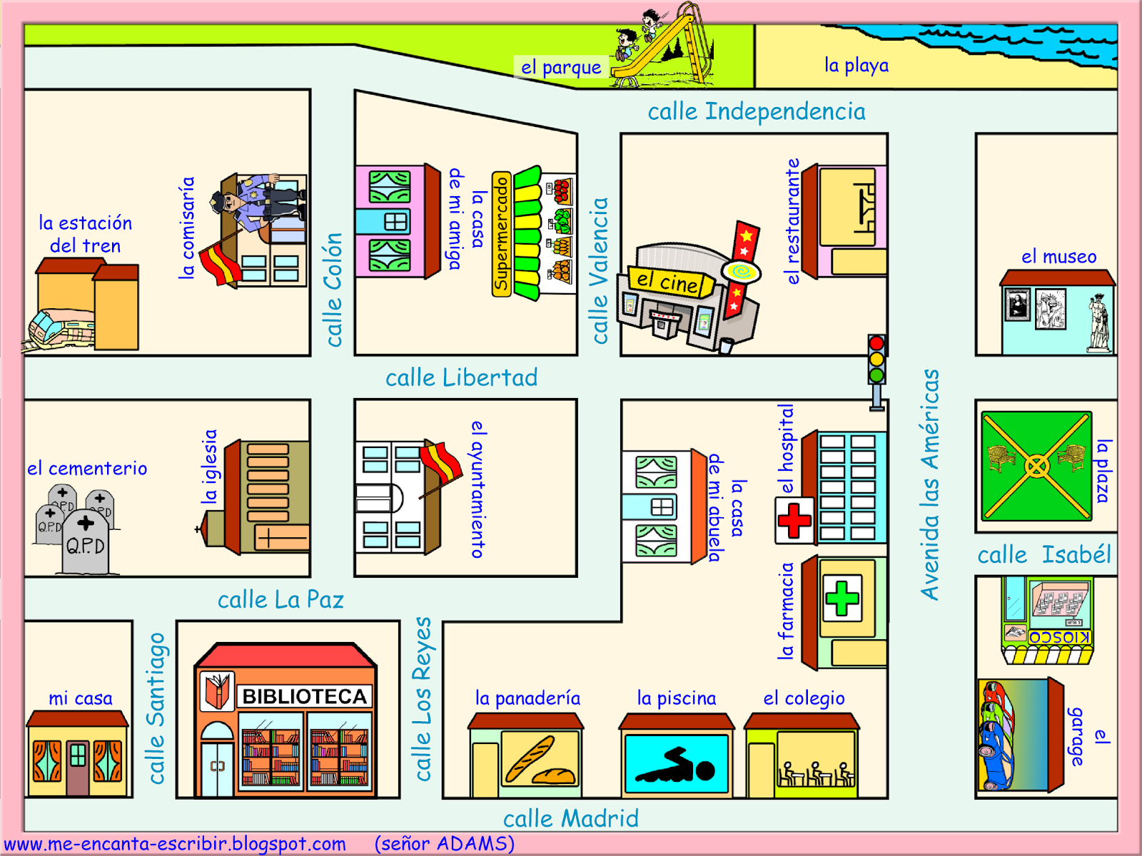 Directions Word Cards Spanish Espa ol teacher Made Worksheets Library