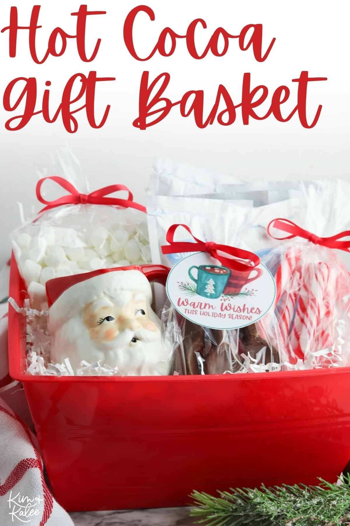 DIY Hot Chocolate Kit Christmas Gift With Free Printable