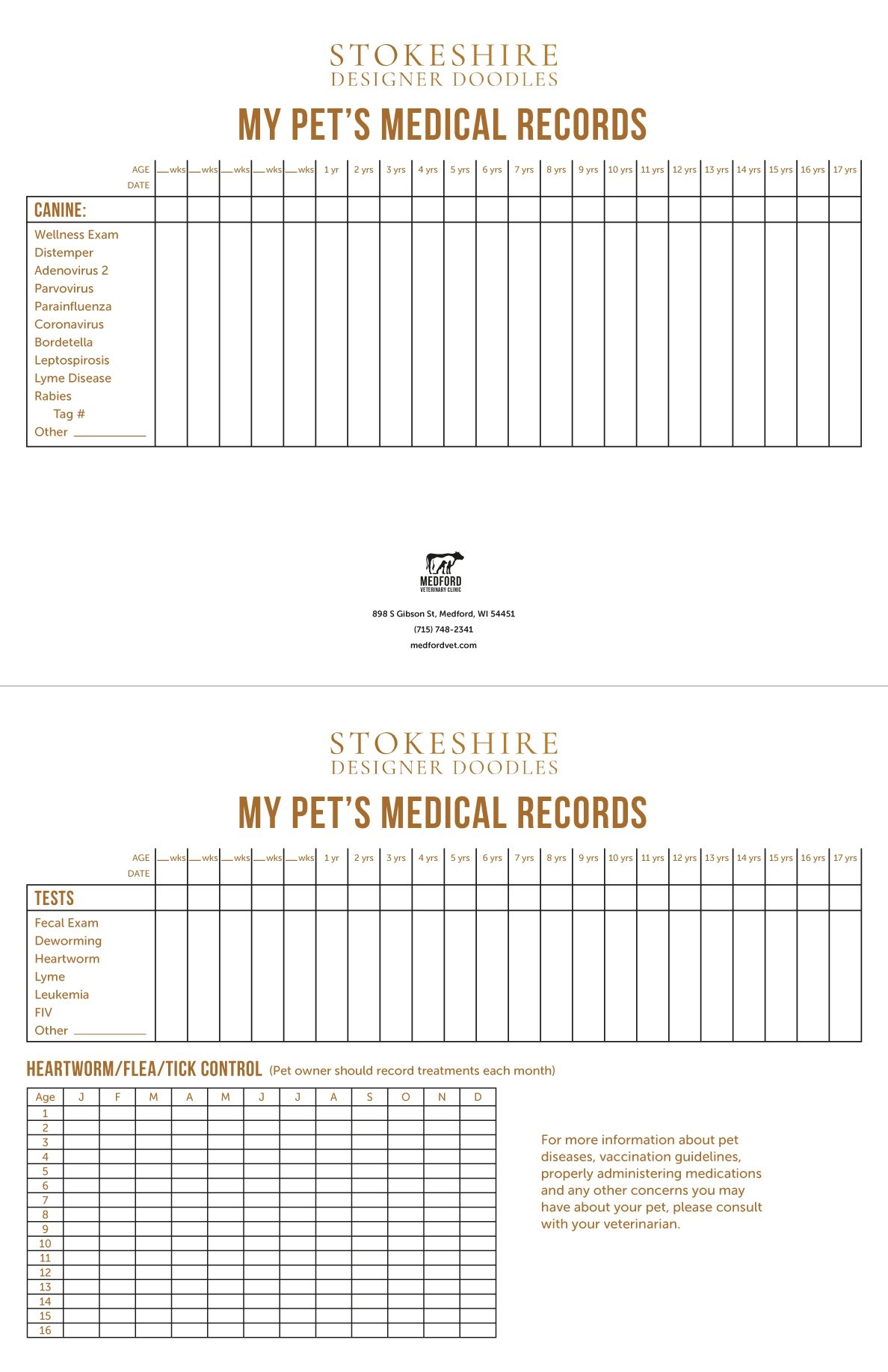 Free Printable Puppy Health Guarantee Template