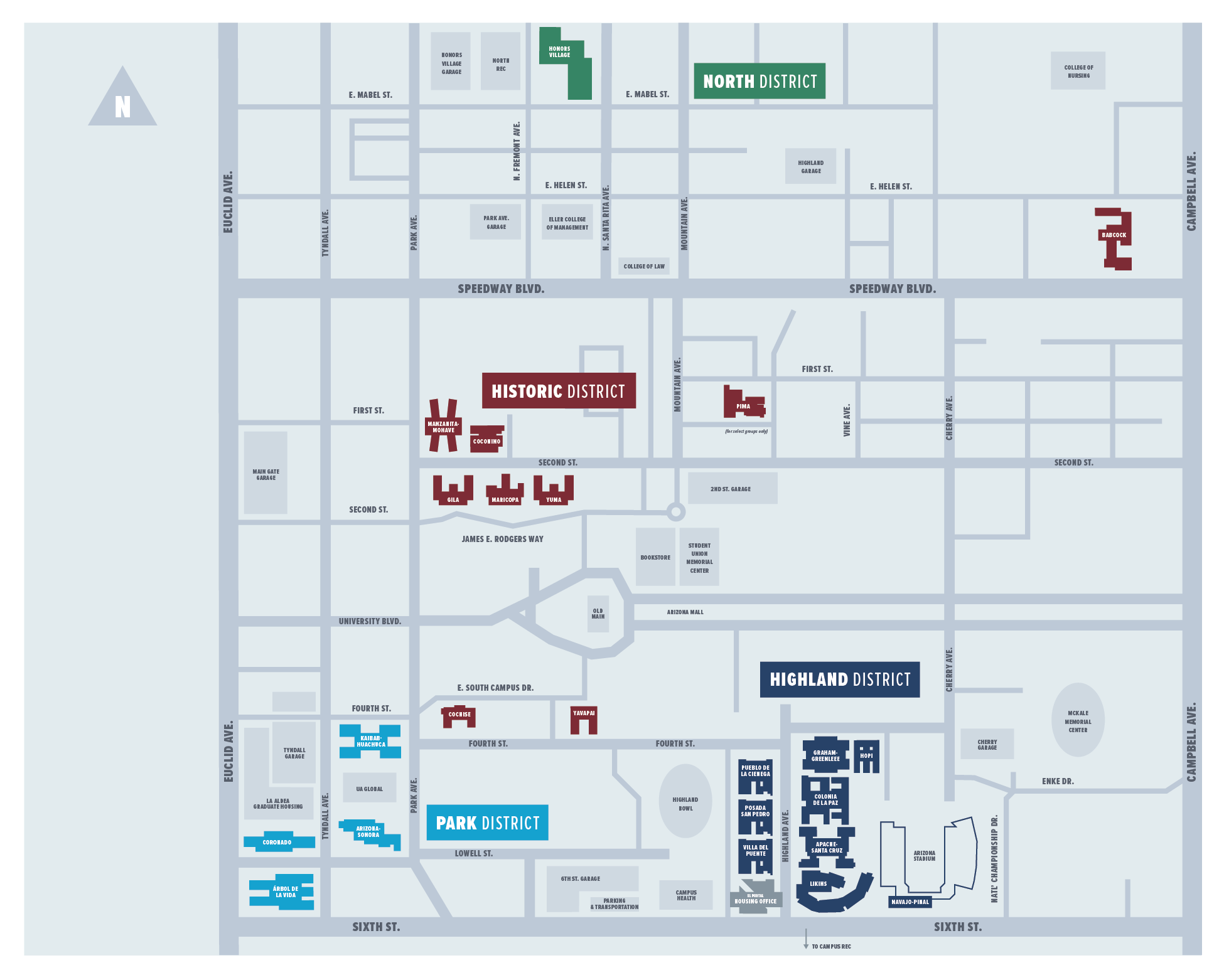 Dorm Map Housing Residential Life