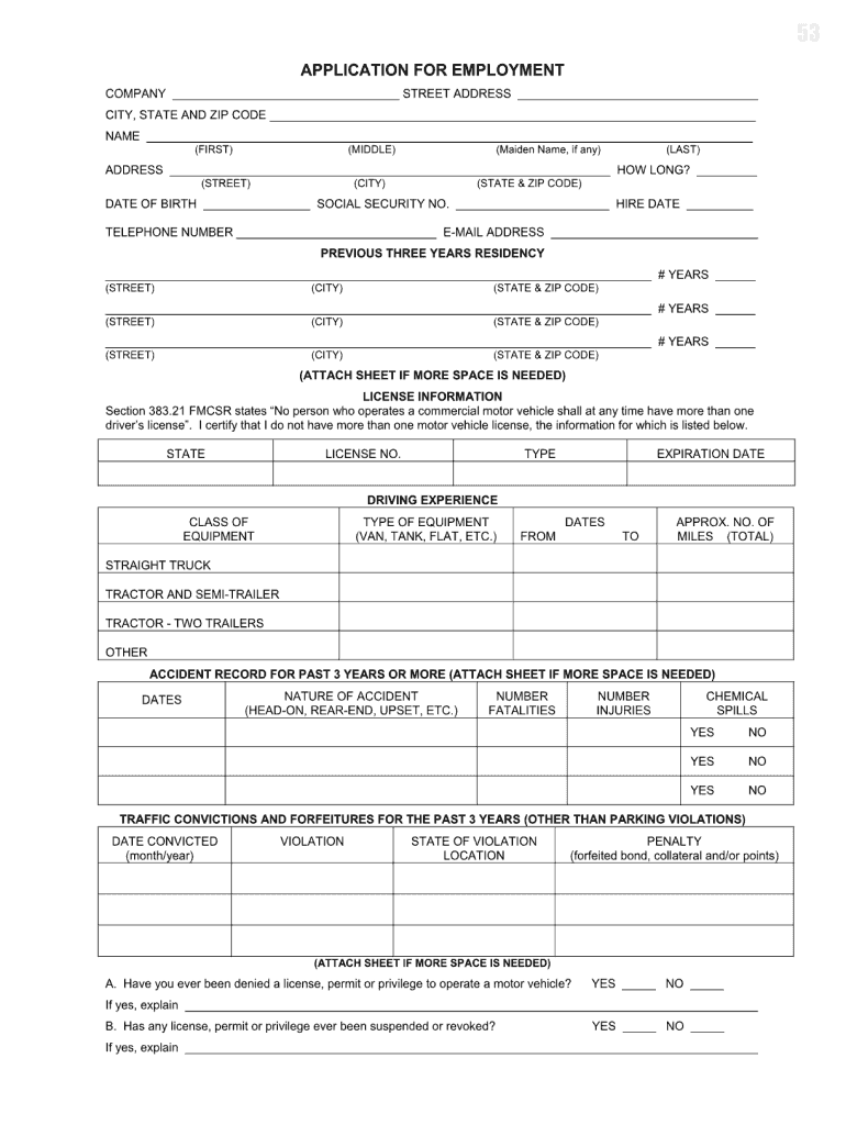 Dot Employment Verification Form Fill Online Printable Fillable Blank PdfFiller