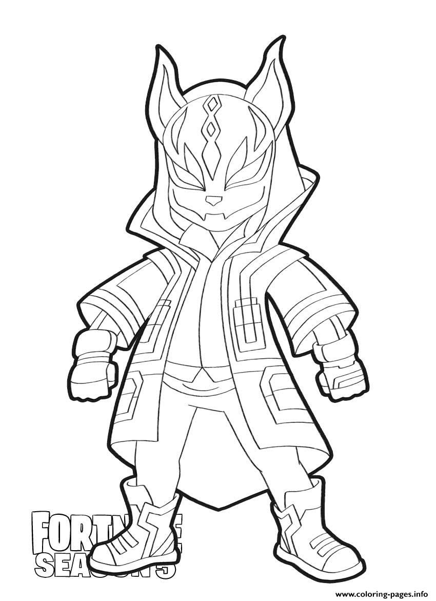 Fortnite Coloring Pages Printable Ragnarok