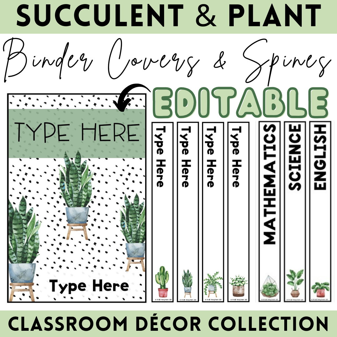 Free Editable Printable Binder Covers And Spines