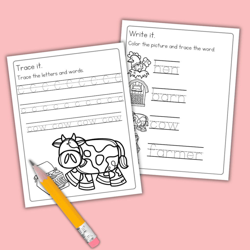 Click Clack Moo Cows Printable Story