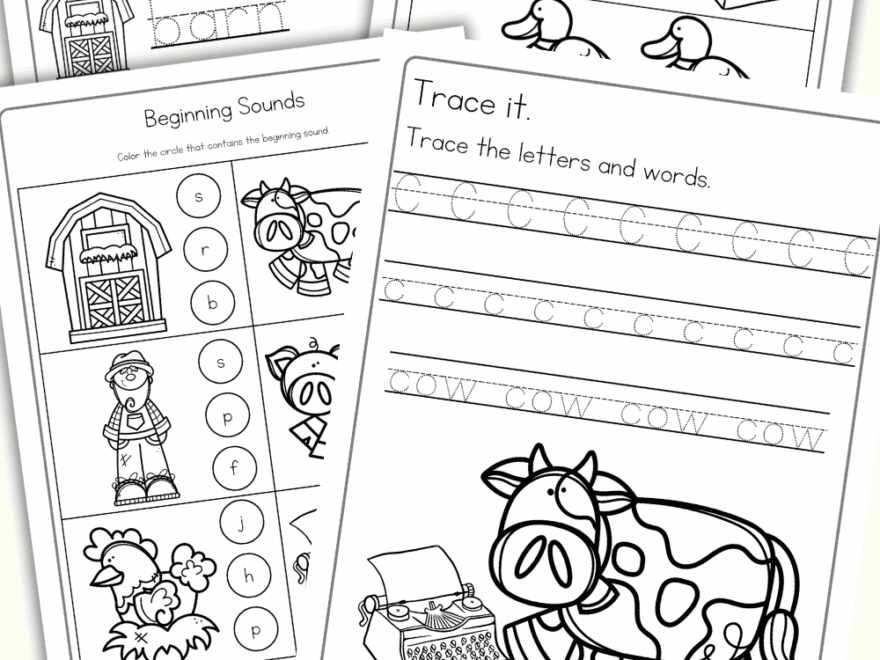 Engaging Click Clack Moo Cows That Type Worksheets