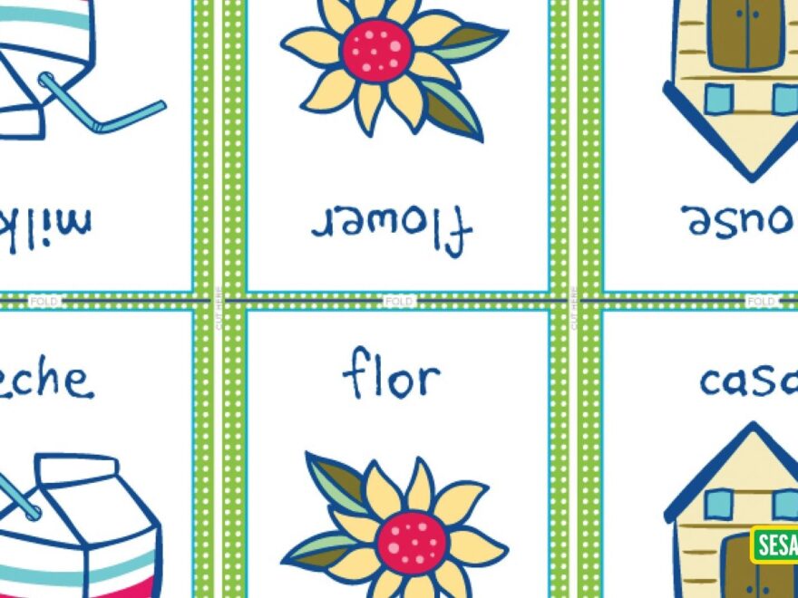 English Spanish Printable Flash Cards Sesame Street PBS LearningMedia