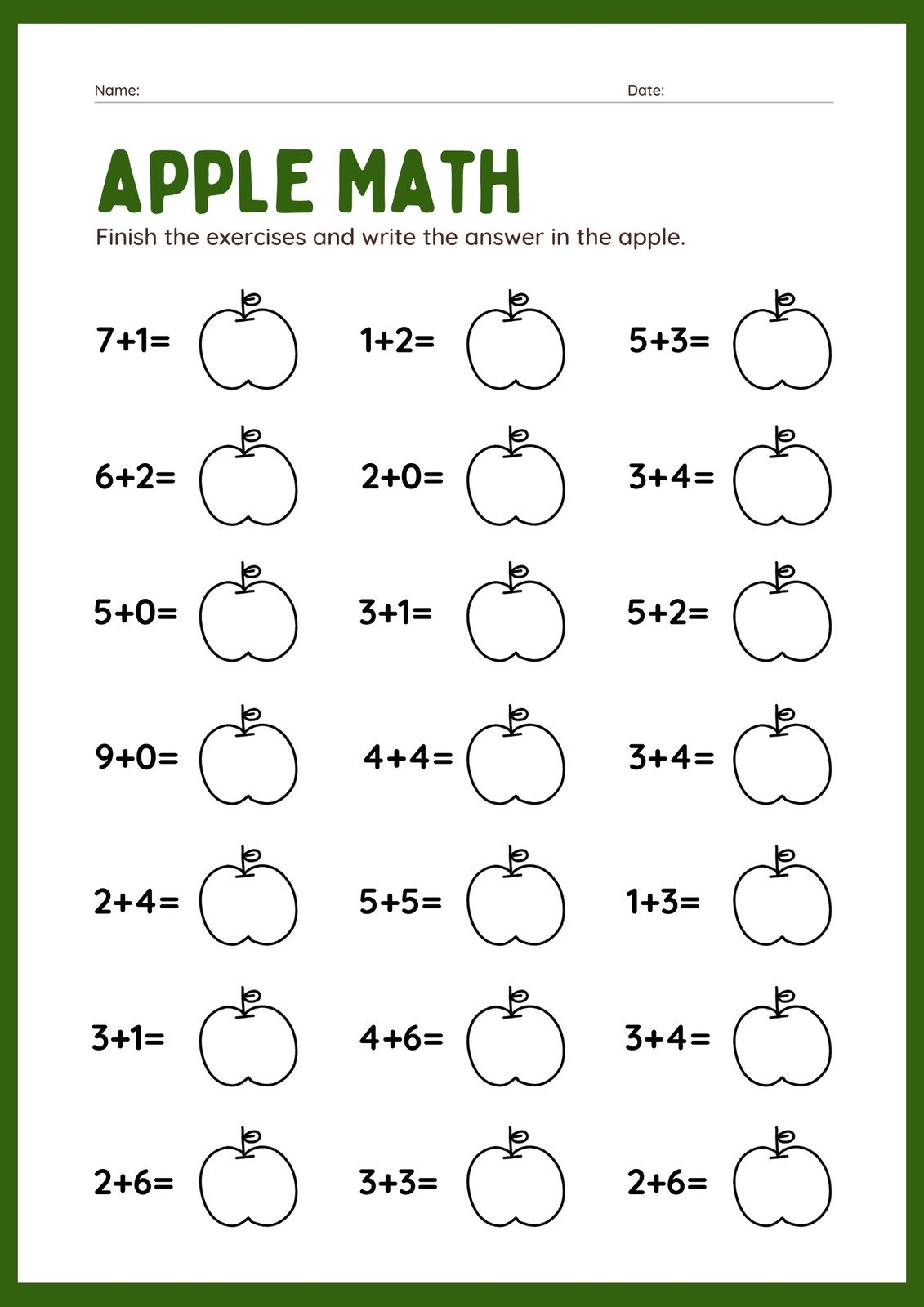 First Grade Assessment Test Printable
