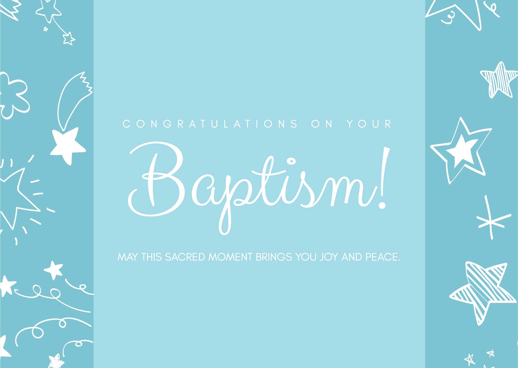 Free Baptism Card Templates Editable And Printable