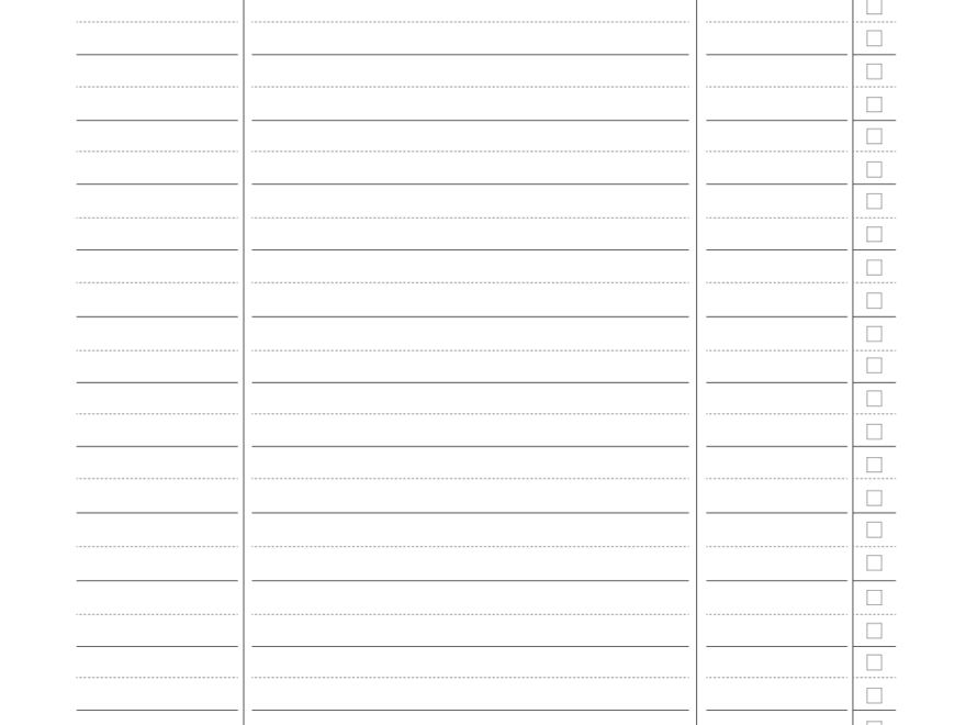 Free Bill Payment Checklist PDF World Of Printables