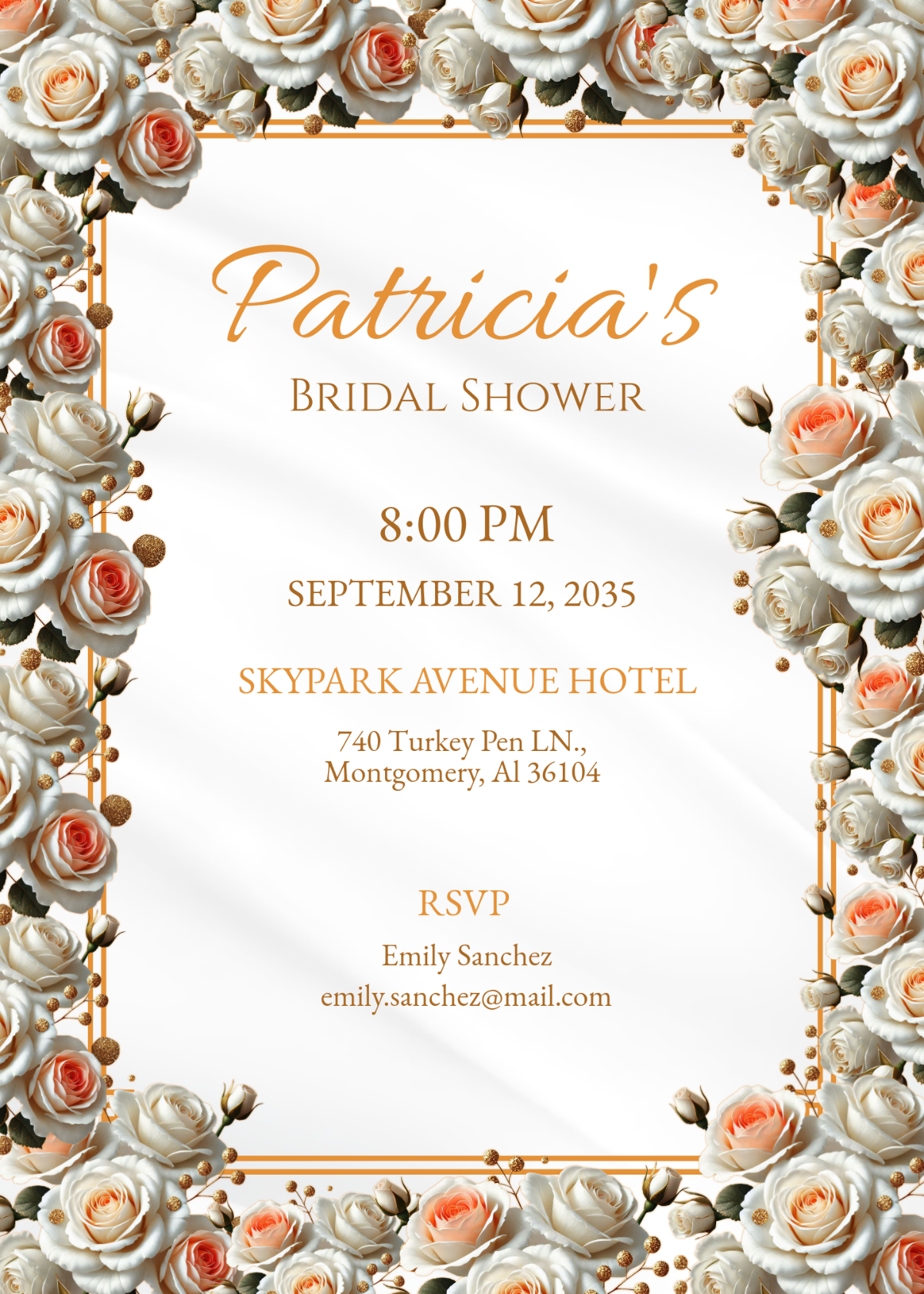 Free Printable Wedding Shower Invitations