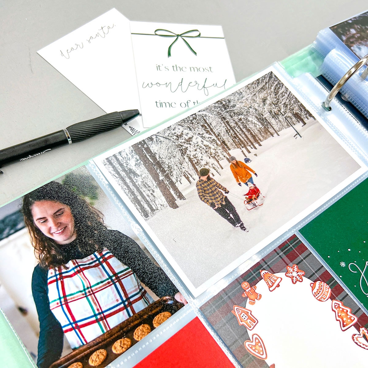 Free Christmas Journaling Cards Persnickety Prints