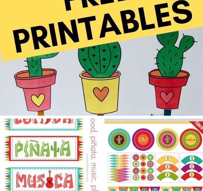 FREE Cinco De Mayo Printables