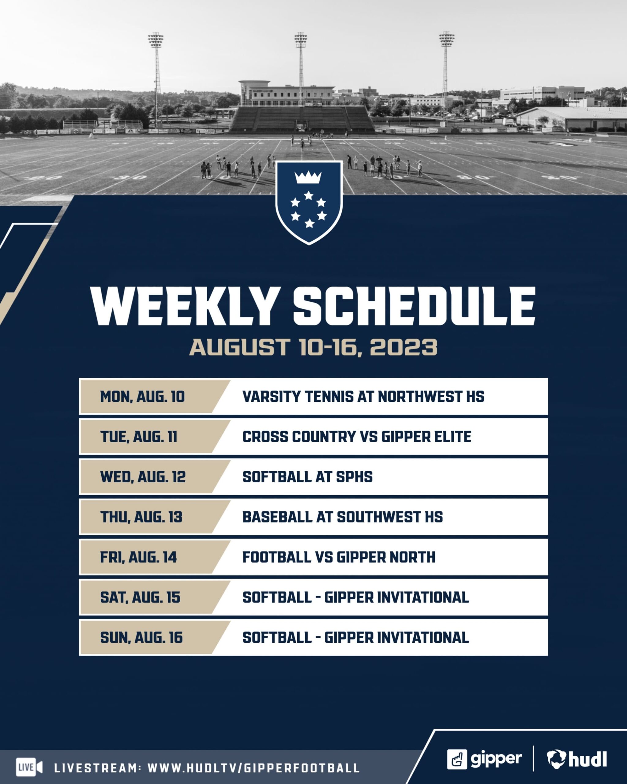 Free Customizeable Football Schedule Graphic Templates