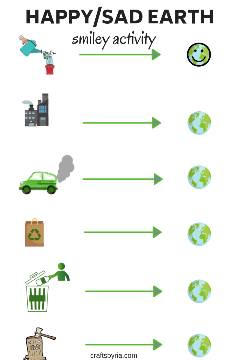 Free Printable Worksheets + Earth Day Activities