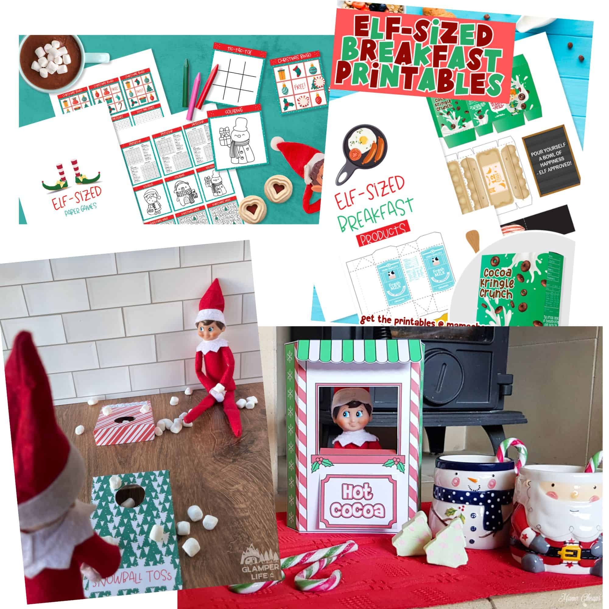 Elf On The Shelf Free Printable Props