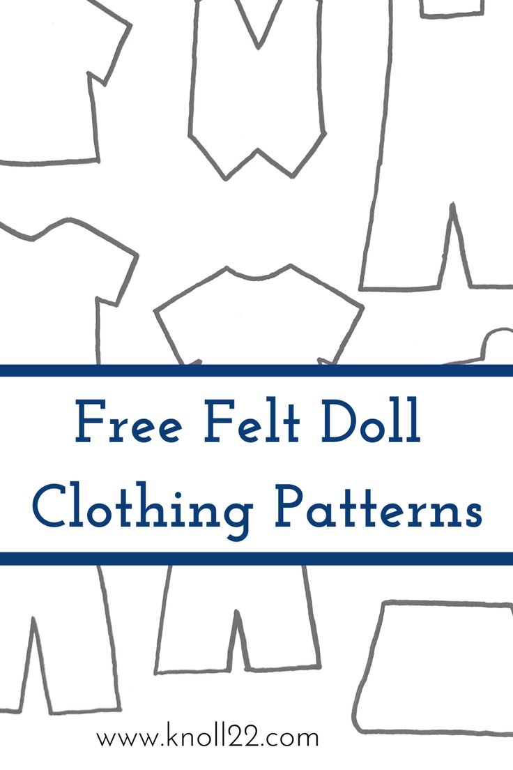 Free Felt Doll Clothes Patterns