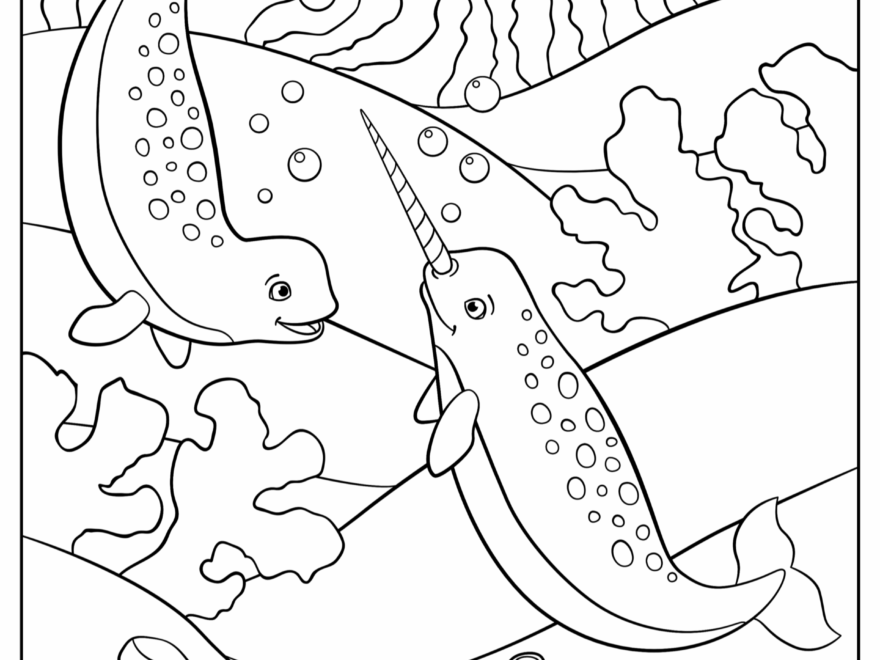 FREE Ocean Under The Sea Colouring Pages