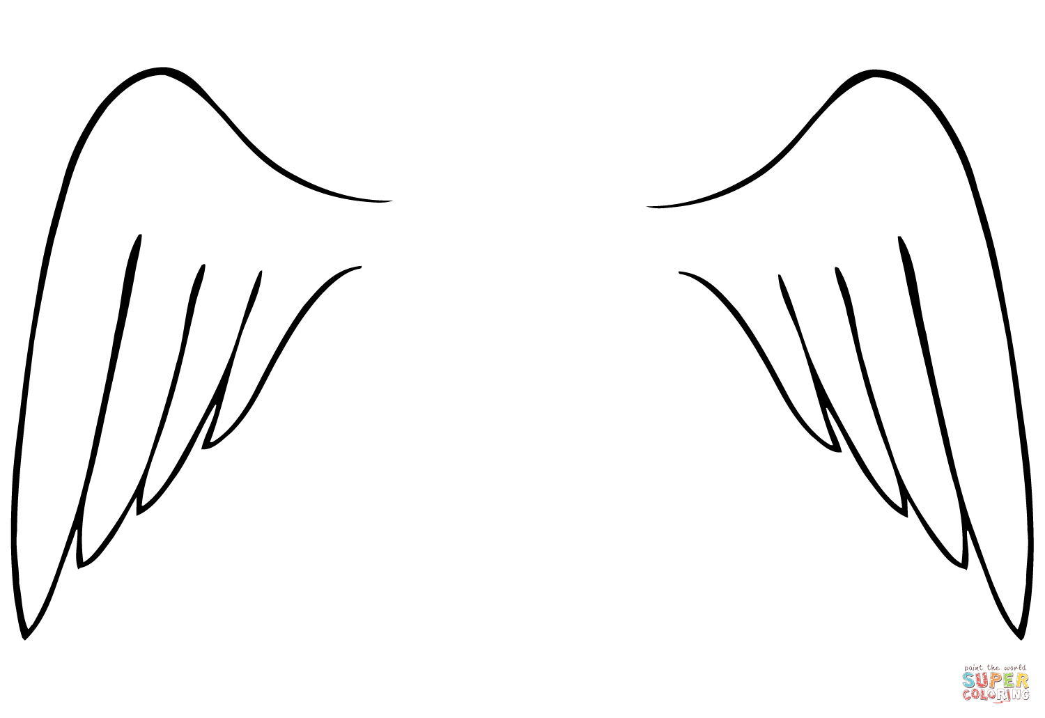 Free Printable Angel Wings Printable Party Favors