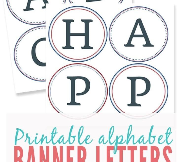 Free Printable Banner Letters Make Easy DIY Banners And Signs