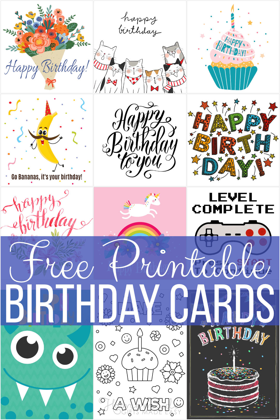 Free Printable Birthday Cards For Dad