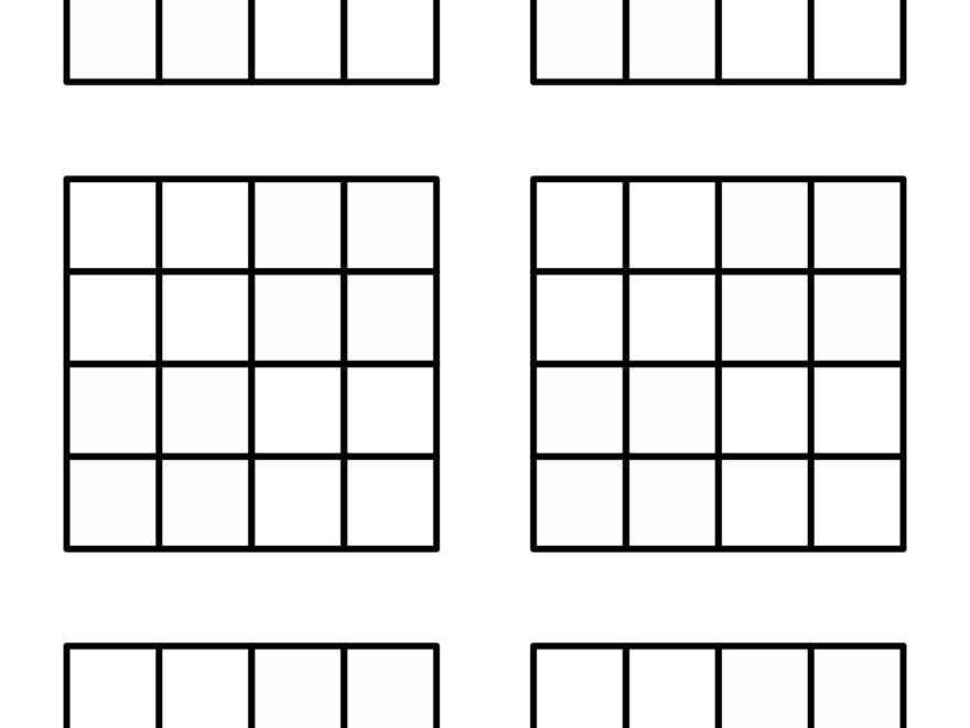 Free Printable Blank Sudoku Puzzles Worksheets Library