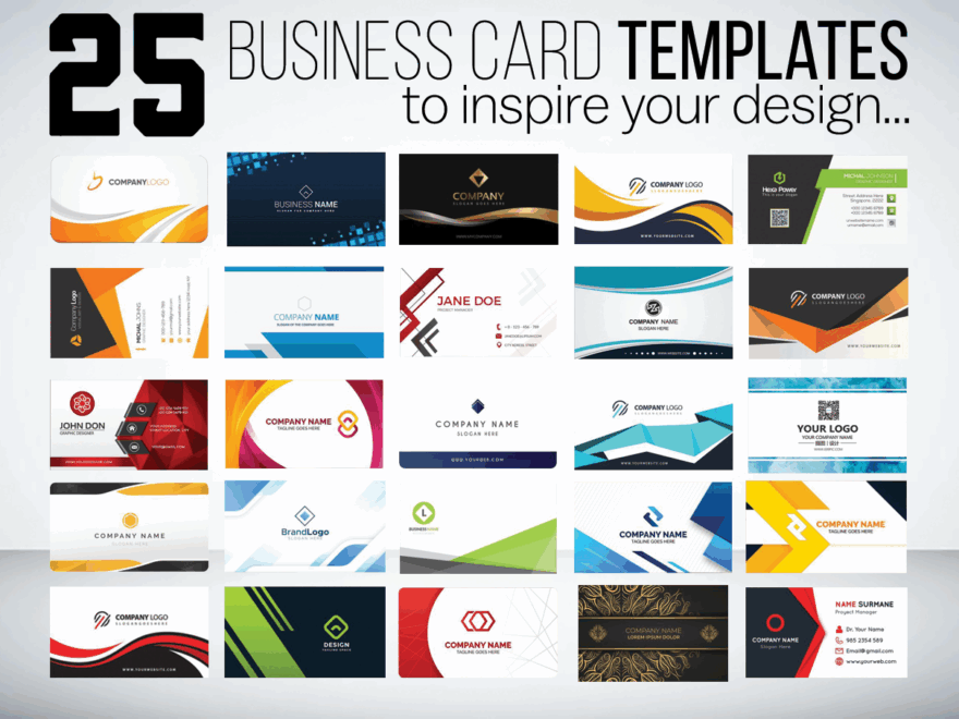 Free Printable Business Card Template Download Idea Landing Blog