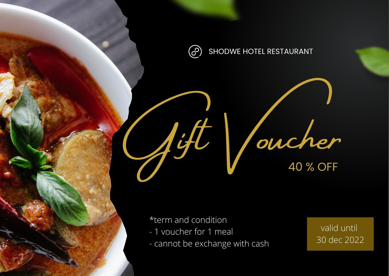Free Printable Custom Restaurant Gift Certificate Templates Canva Worksheets Library