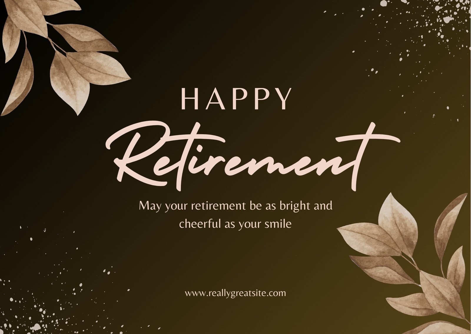 Free Printable Retirement Card Templates