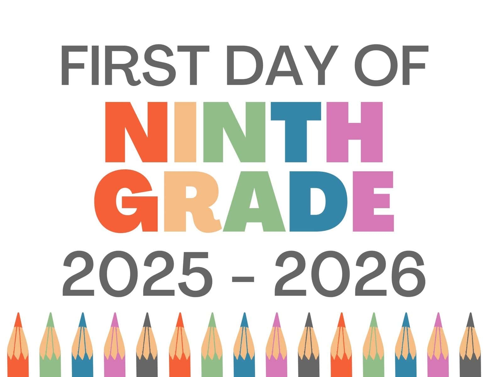 1St Grade 2025-2026 Free Printable
