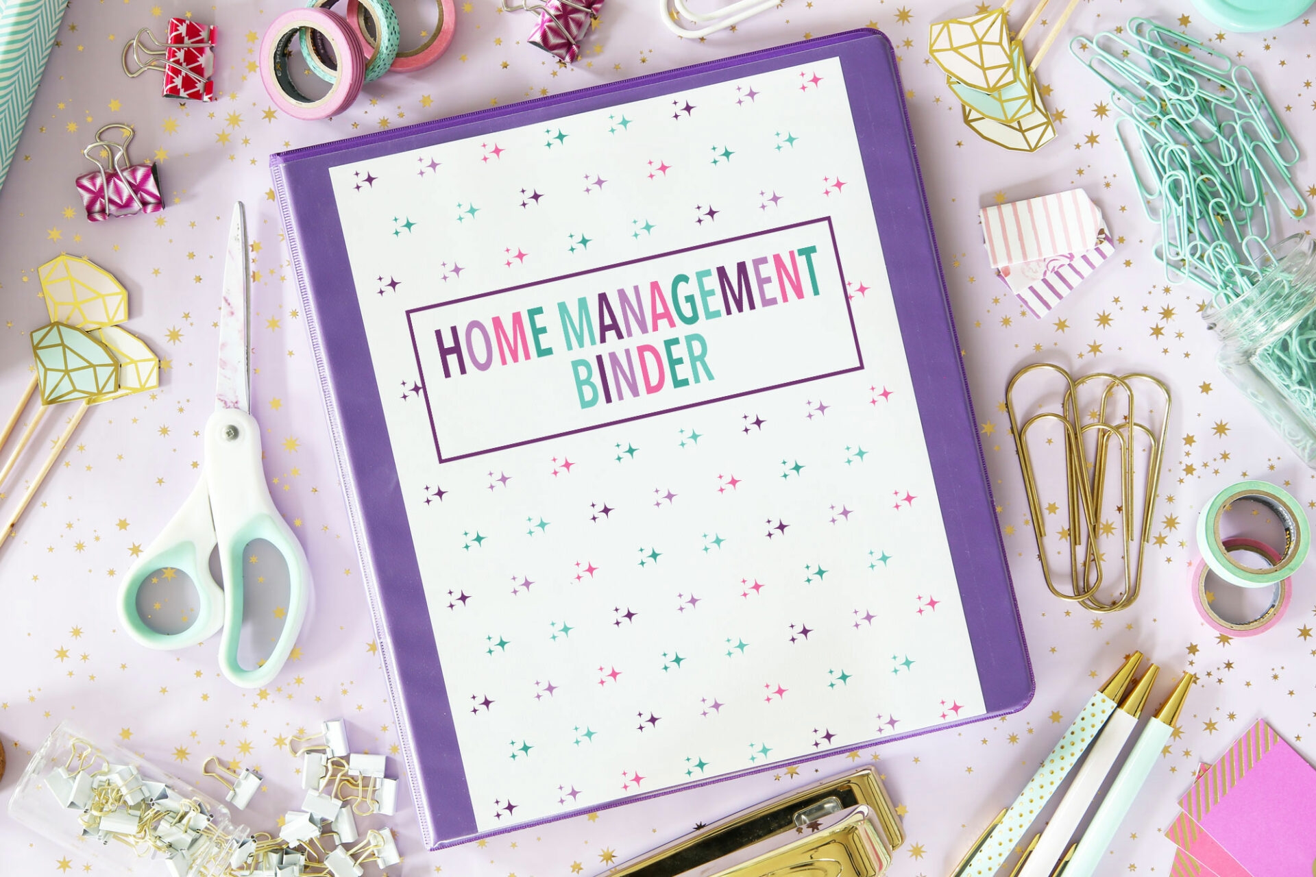 Free Printable Home Management Binder To Organize Your Life Worksheets Library