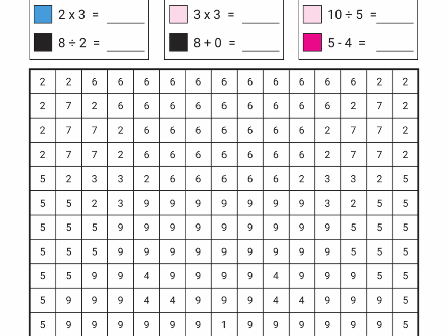 Free Printable Interactive Mystery Picture Worksheets Worksheets Library