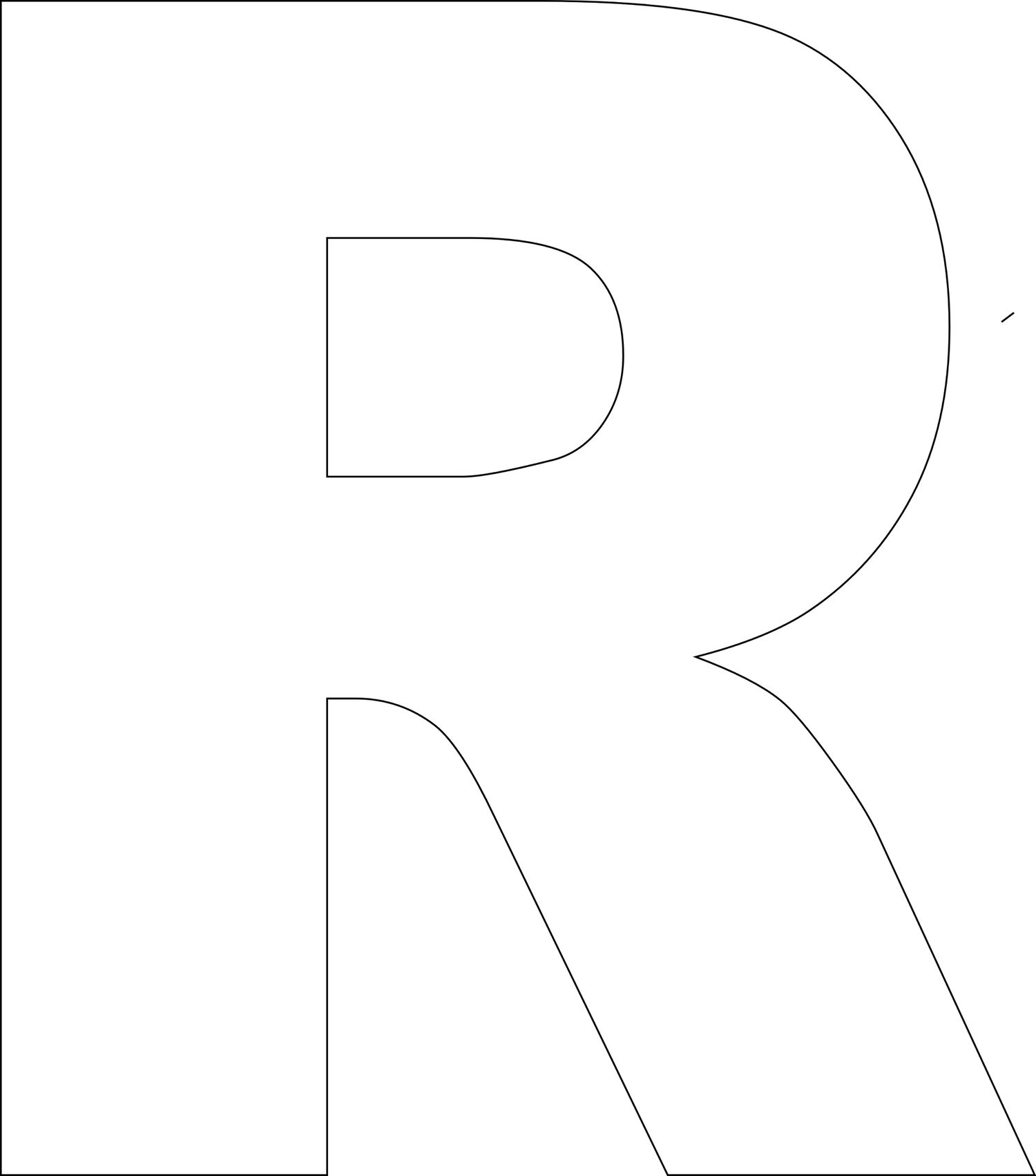 Free Printable Large Letters For Walls