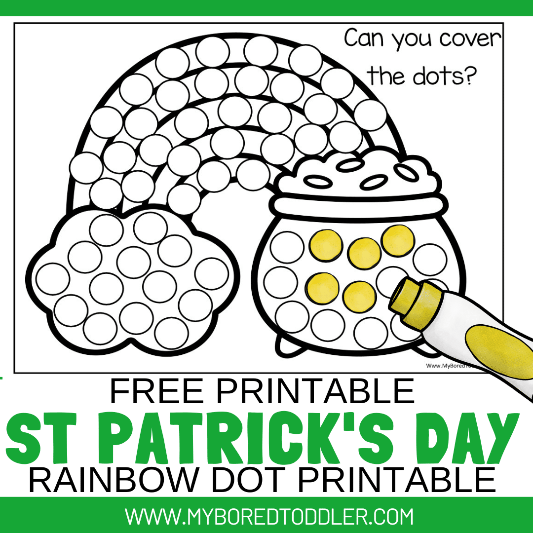 Dauber Printables For St Patricks Day For Preschoolers