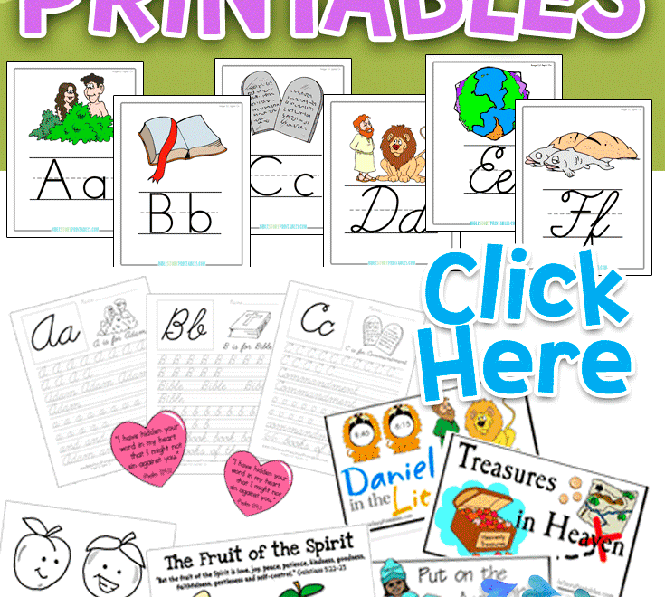 Free Printable Sunday School Resources