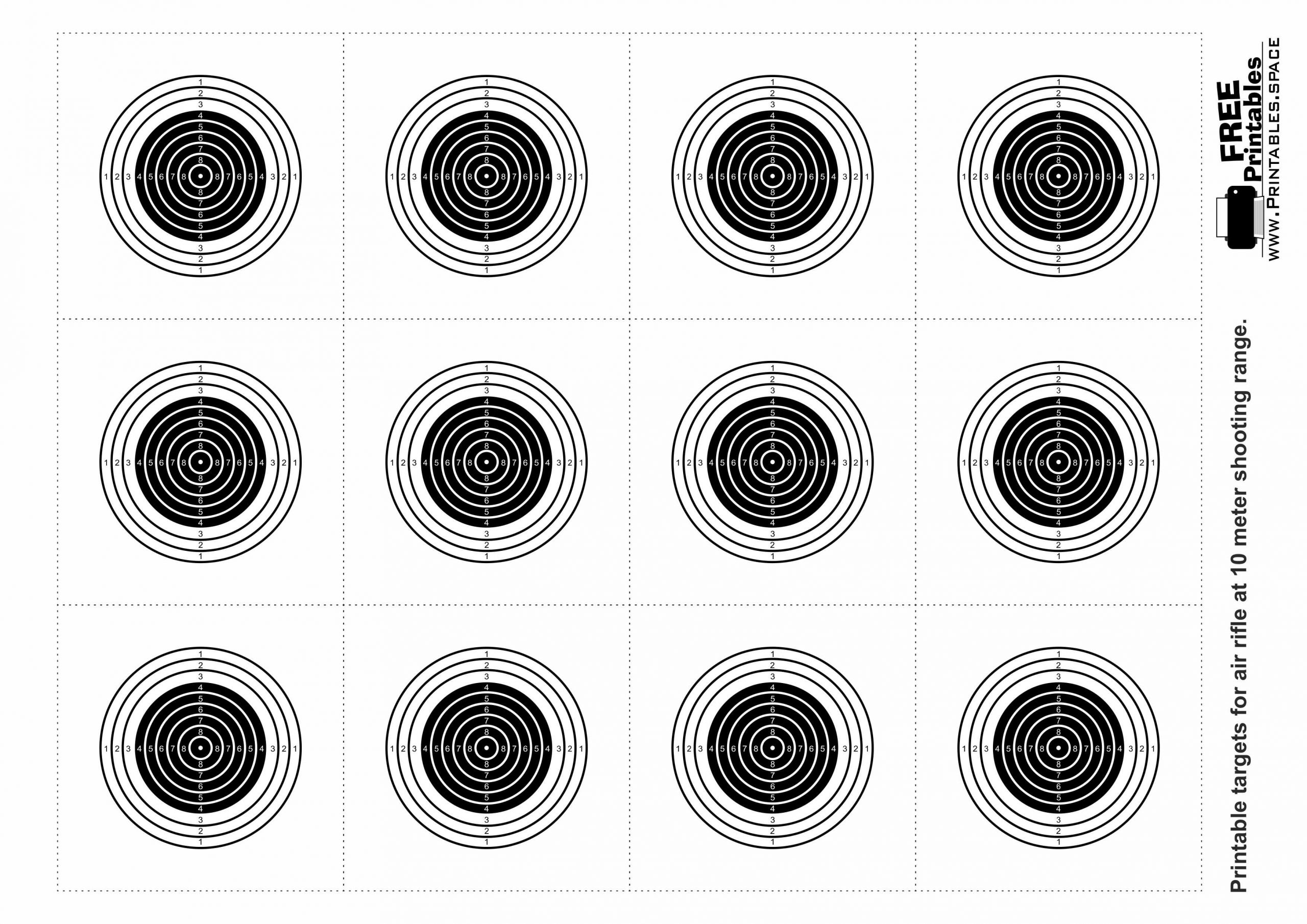 Free Printable Targets For Air Rifle Free Printables