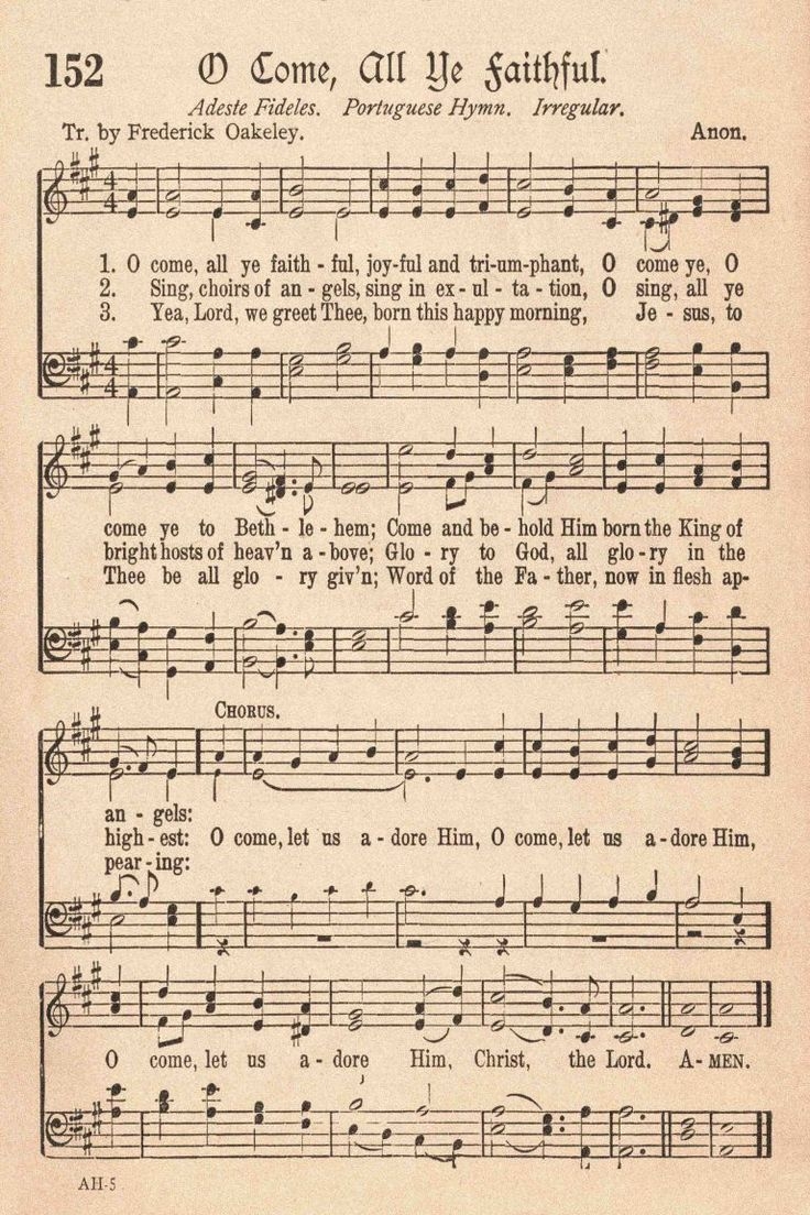 Free Printable Vintage Christmas Sheet Music