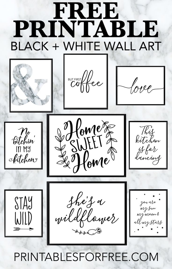 Free Printable Wall Art Free Art Downloads
