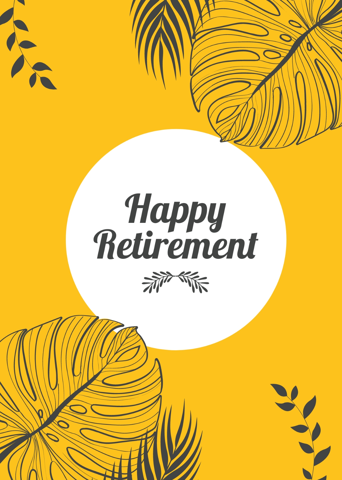Free Retirement Card Templates Editable And Printable