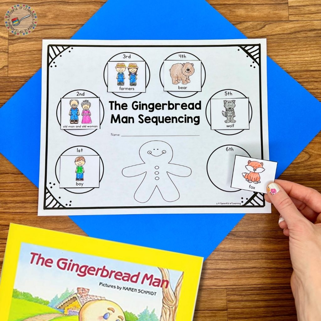 Gingerbread Activities For Kindergarten A Spoonful Of Learning