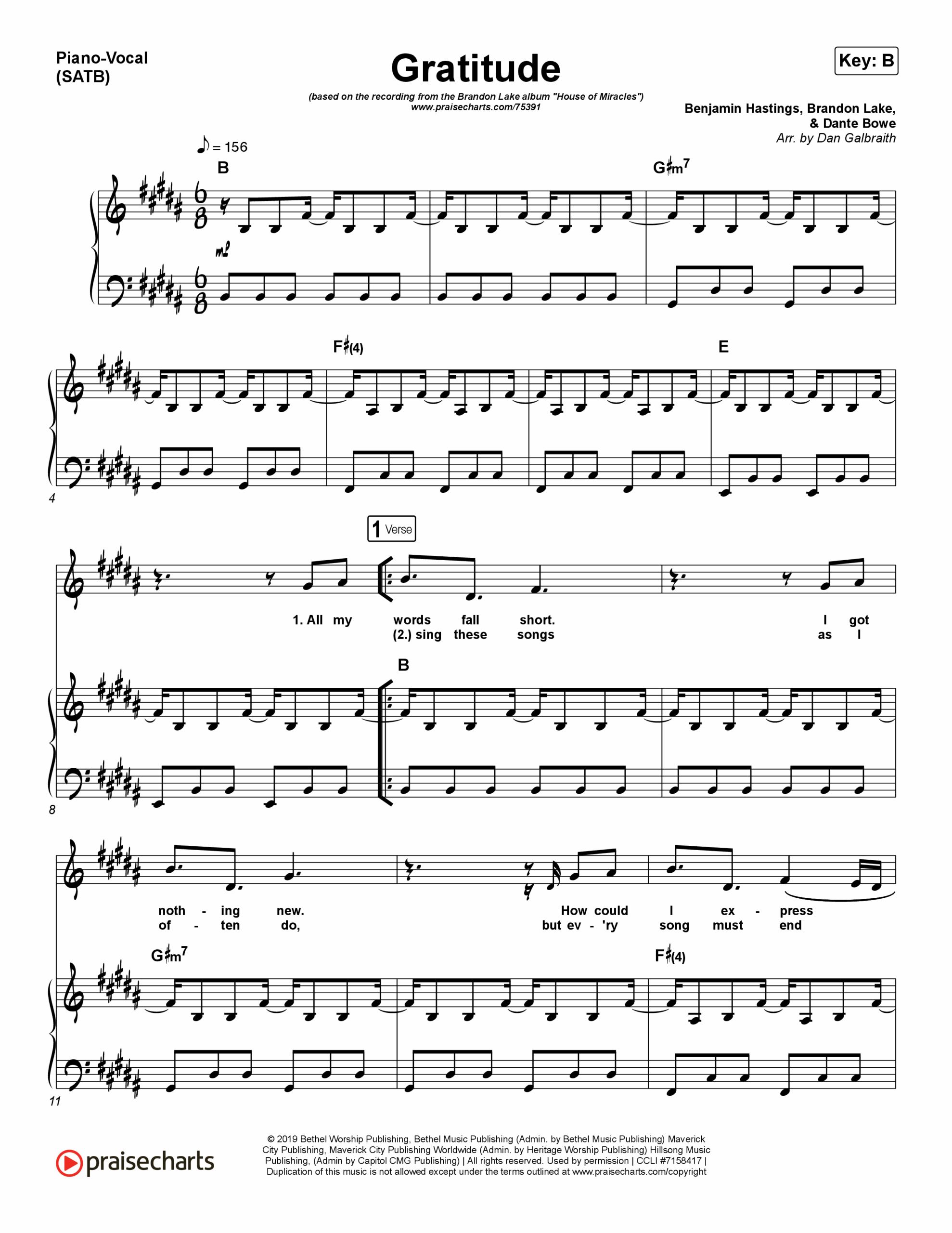 Free Choir Sheet Music Printable
