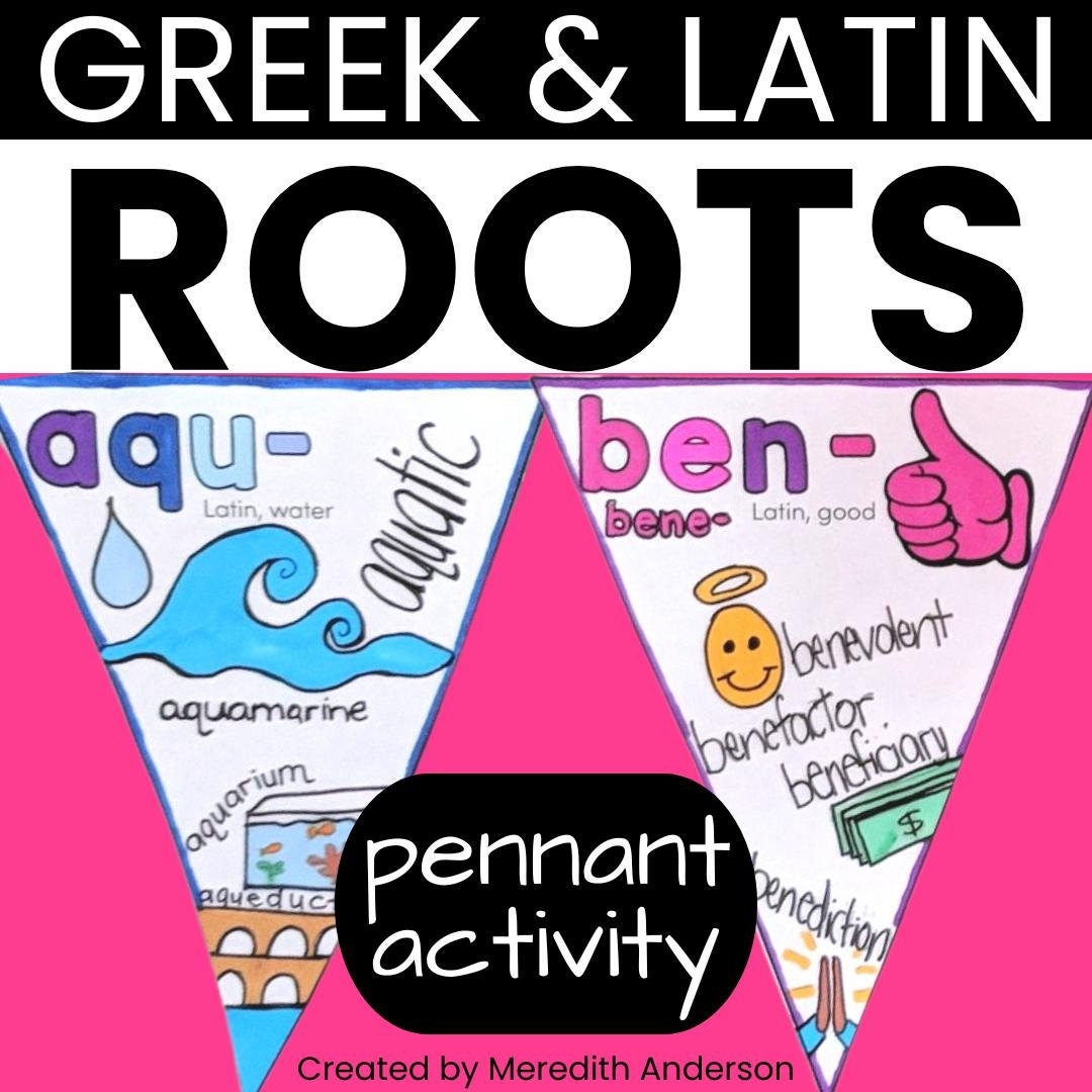 Greek And Latin Roots Flashcards Printable