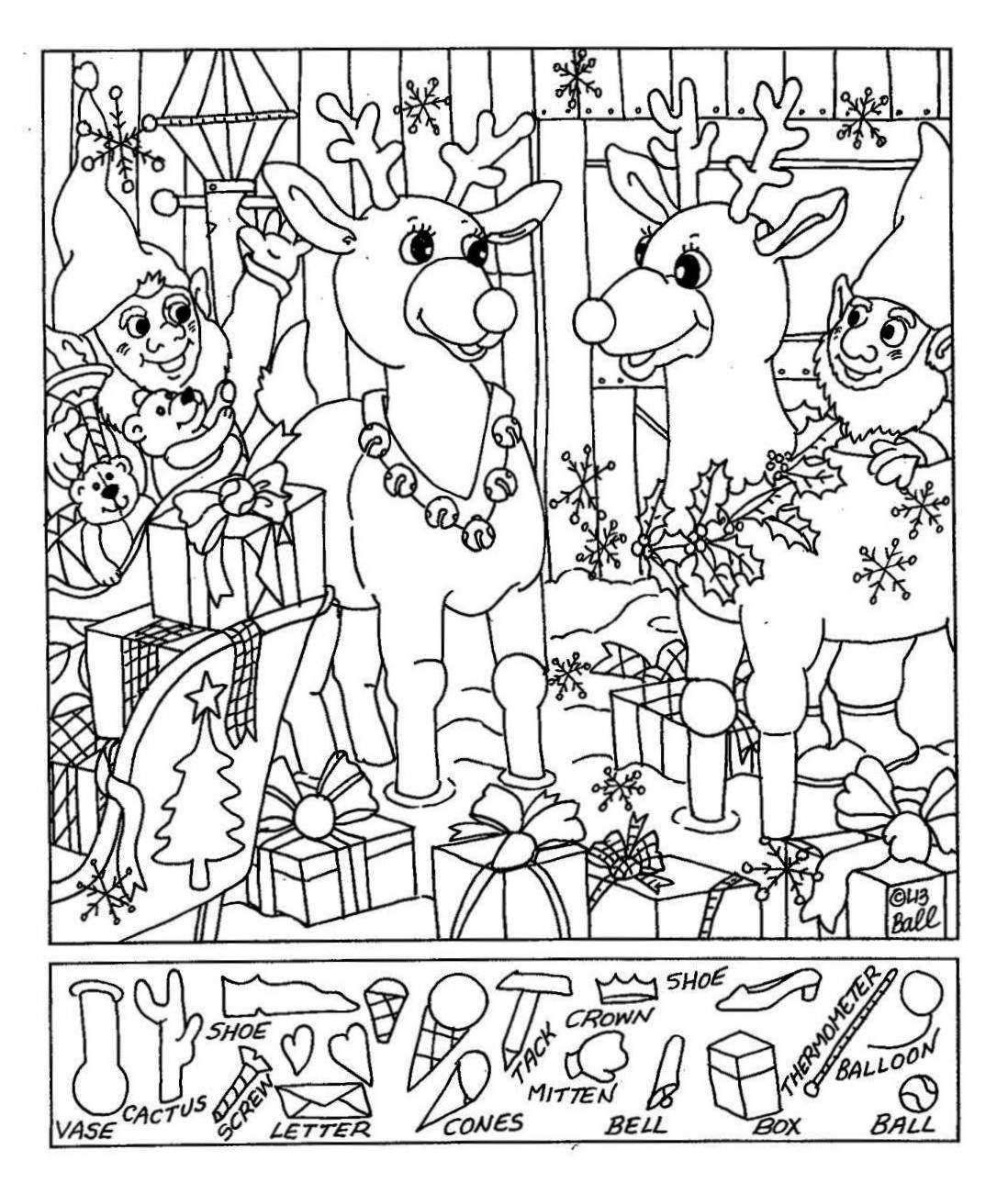HANUKKAH HIDDEN PICTURE PUZZLE Worksheets Library