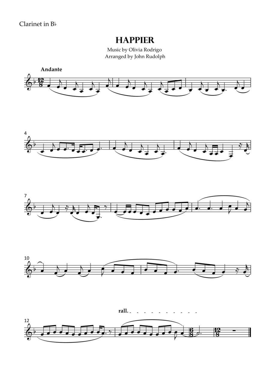 Happier Sheet Music Printable Free